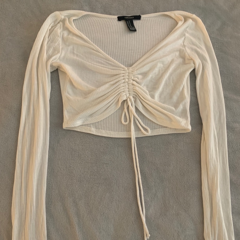 Long Sleeve Crop Tee